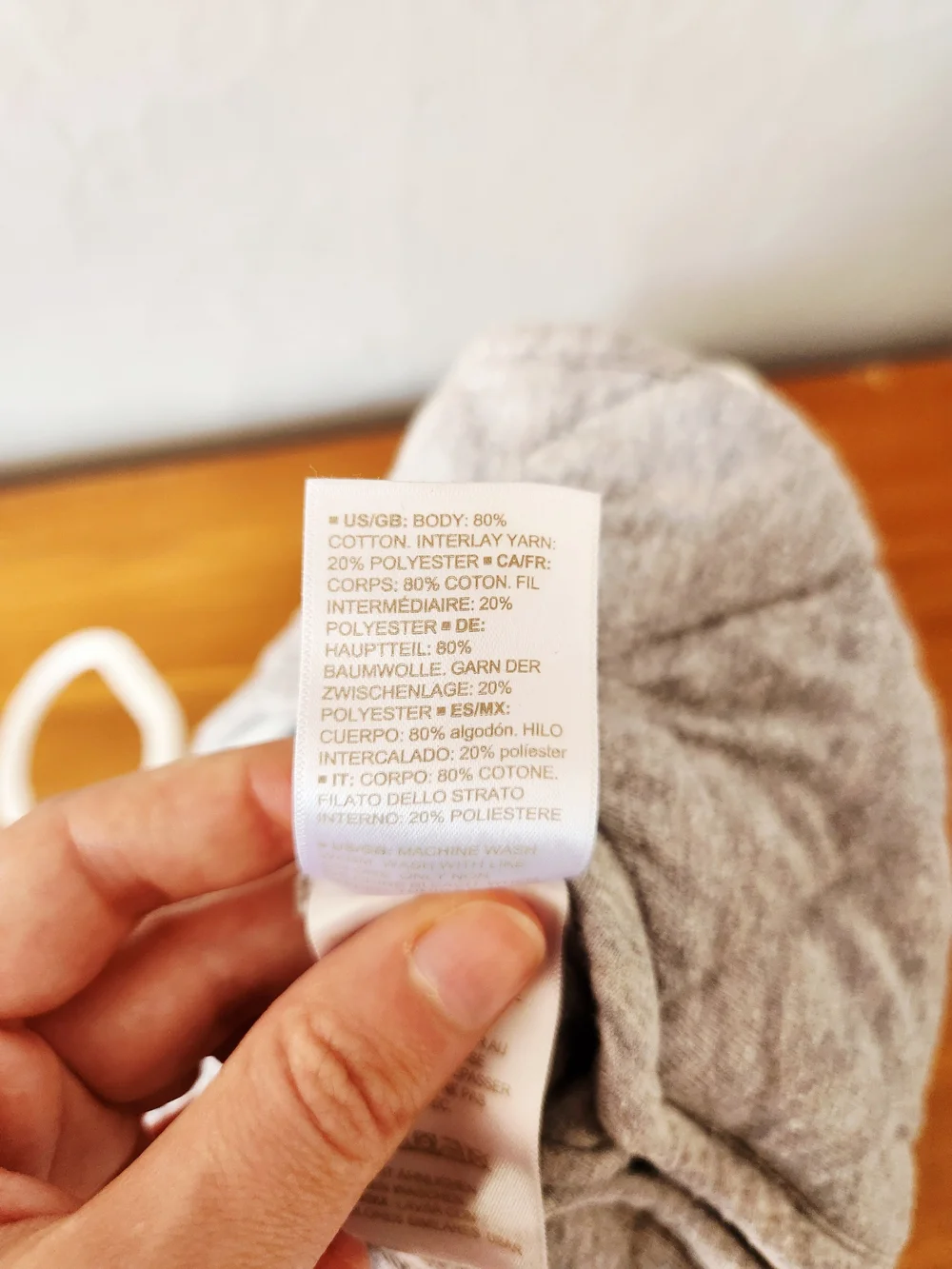 Hanna Andersson 0-6 Month Quilted Gray Sleep Sack